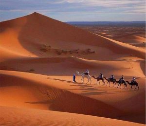 lasciar andare deserto marocco
